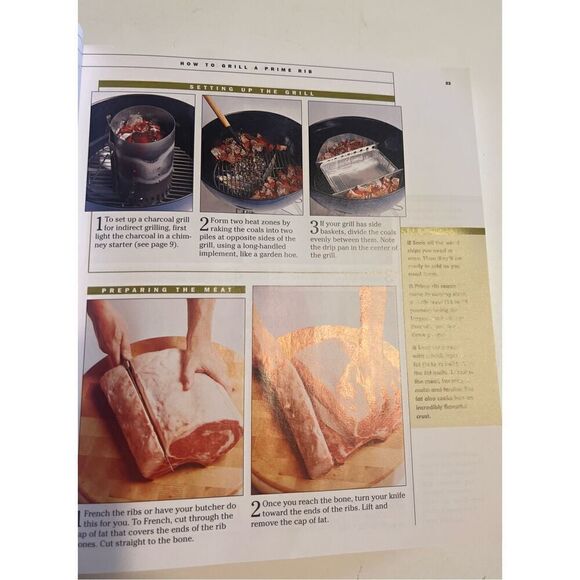 How To Grill By Steven Raichlen Softcover BBQ Techniques Recipe Book Grill Smoke - Picture 9 of 10